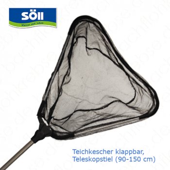 Teichkescher teleskopierbar von 90 - 150 cm Gesamtl�nge