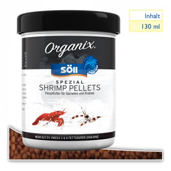 S�ll Organix Spezial Shrimp Pellets f�r Garnelen 130 ml