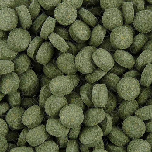 Bodentabletten mit 20% Spirulinaanteil
