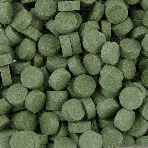 Hafttabletten mit 10% Spirulinaanteil