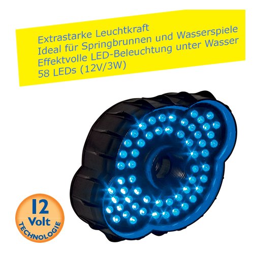 LEDPond P-58 Font�nenbeleuchtung blau oder wei�