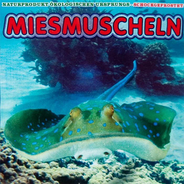 Miesmuschelfleisch 1kg Frostfutter