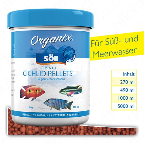 S�ll Organix Small Cichlid Pellets