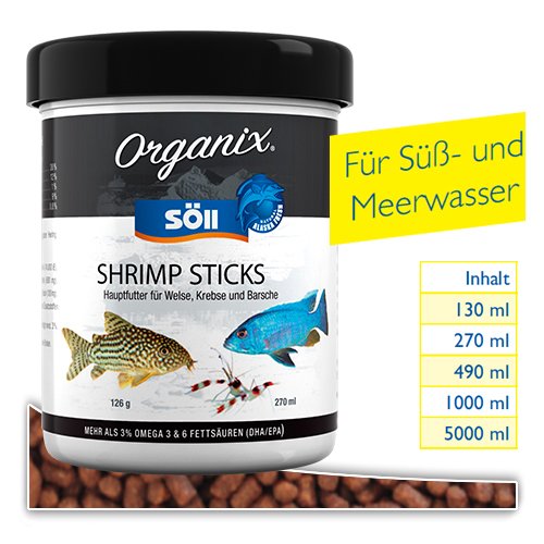 S�ll Organix Shrimp Sticks