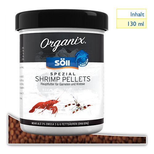 S�ll Organix Spezial Shrimp Pellets f�r Garnelen 130 ml