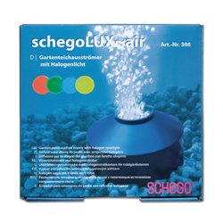 Schego Lux Air Teich Ausströmer Teichbeleuchtung