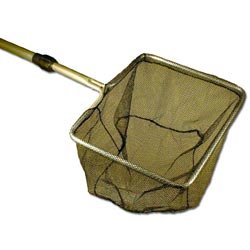 Teichkescher grob 35 x 30cm Teleskop 190cm