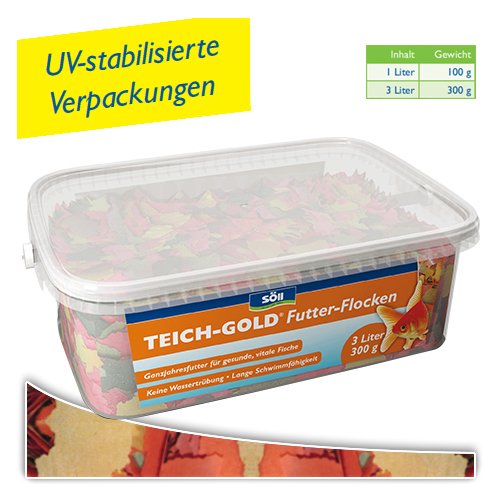 S�ll TeichGold Flocken