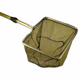 Teichkescher grob 35 x 30cm Teleskop 190cm