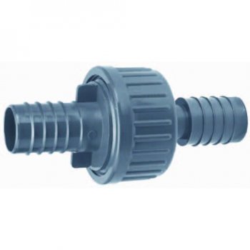 PVC Rckschlagventil mit Tlle 13mm ( 1/4)