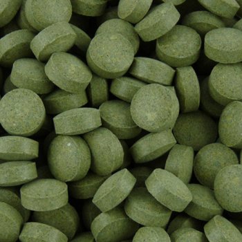 Bodentabletten mit 10% Spirulinaanteil