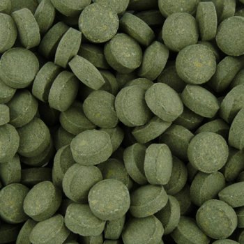 Bodentabletten mit 20% Spirulinaanteil