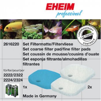 Filtermatten / Filtervlies Set fr Eheim 2222/24, 2322/2324