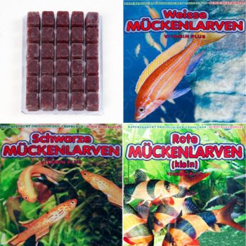 Mckenlarven Frostfutter Mix 5 kg - 2 Sorten