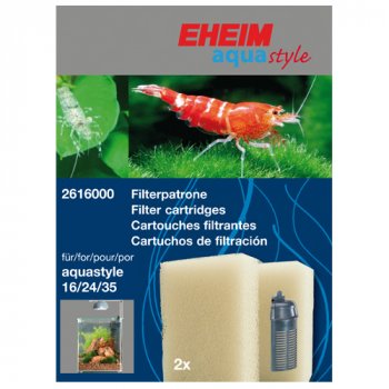 Eheim Filterpatrone fr Aquastyle 16, 24,35 / Aquacorner - 2 St