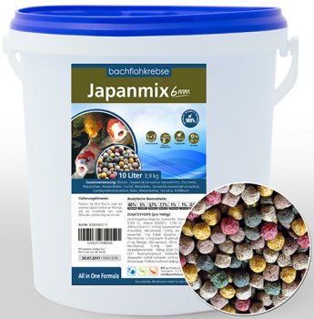 Koifutter - Japanmix 6mm Pellets