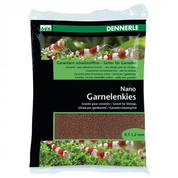 Dennerle Nano Garnelenkies Borneo braun 2 kg