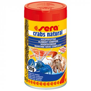 Sera Crabs Natural - Hauptfutter fr Krebse - 100 ml