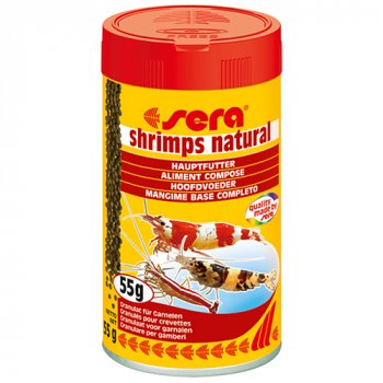 Sera Shrimps Natural - Hauptfutter 100 ml