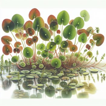 Schwimm-Wolfsmilch / schwimmende Wolfsmilch / Phyllanthus fluitans (Portion)