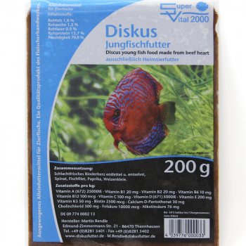 SV2000 Jungfisch 200g Frostfutter