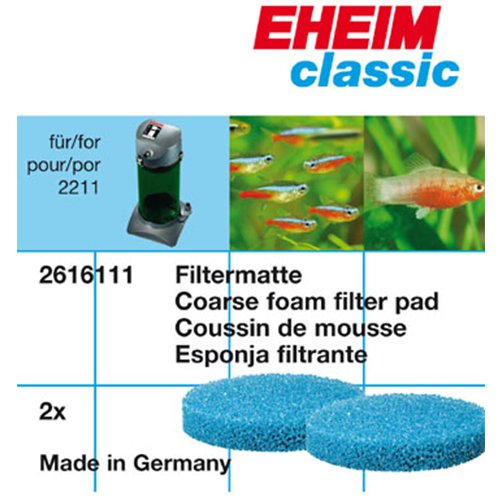 Feine Filtermatten Für Eheim Classic 2213/250 – 48 Stück, Hochwertiger Ersatzschwamm