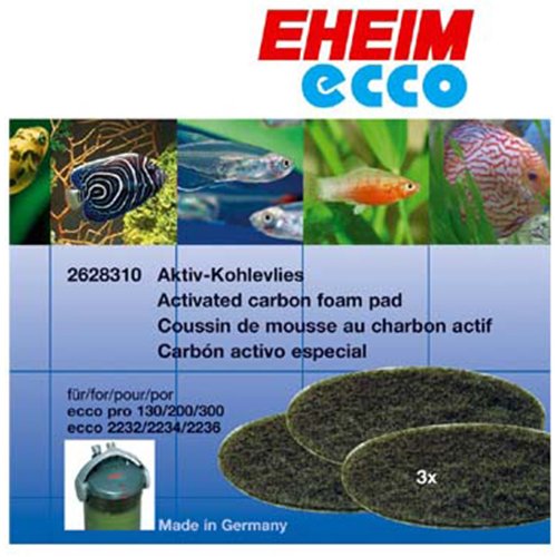 Eheim Aktivkohlevlies für Ecco Außenfilter bei bachflohkrebse.de