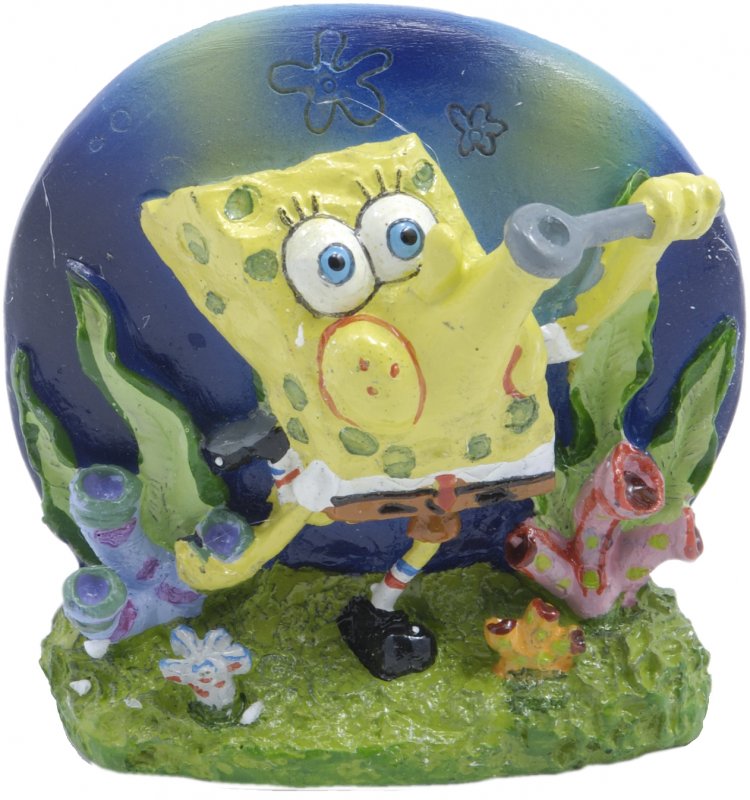 SpongeBob Ausströmer / Sprudler - Aquaristik, Koi und Teich