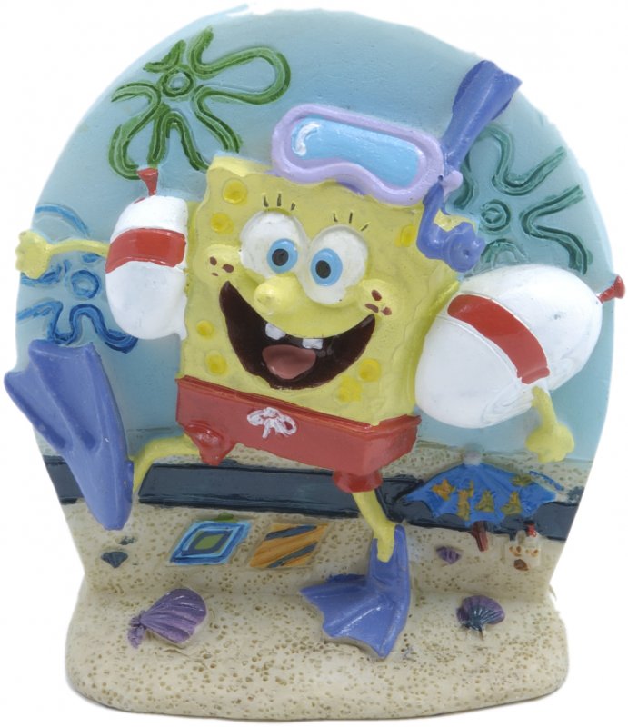 SpongeBob als Taucher - Ausströmer für Aquarien - Aquaristik, Koi und  Teich, Terraristik Shop 