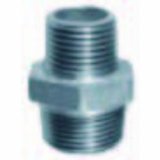 NR 245 Doppelnippel Auengewinde x Auengewinde 1/4 x 1/8