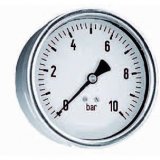 Stahlgehuse 63mm - Trocken  1/4 hinterer Anschluss 0 - 1