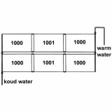 Oku (Schwimm-) Teich Solarheizungen Typ 1000 mit integriertem Sa