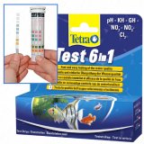 Tetra Teststreifen 6in1 20 Stck fr Aquarium