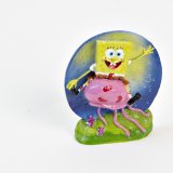 SpongeBob Figur: SpongeBob auf Qualle