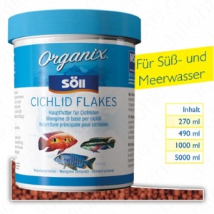 Söll Organix Cichlid Flakes MSC bei uns zu kaufen