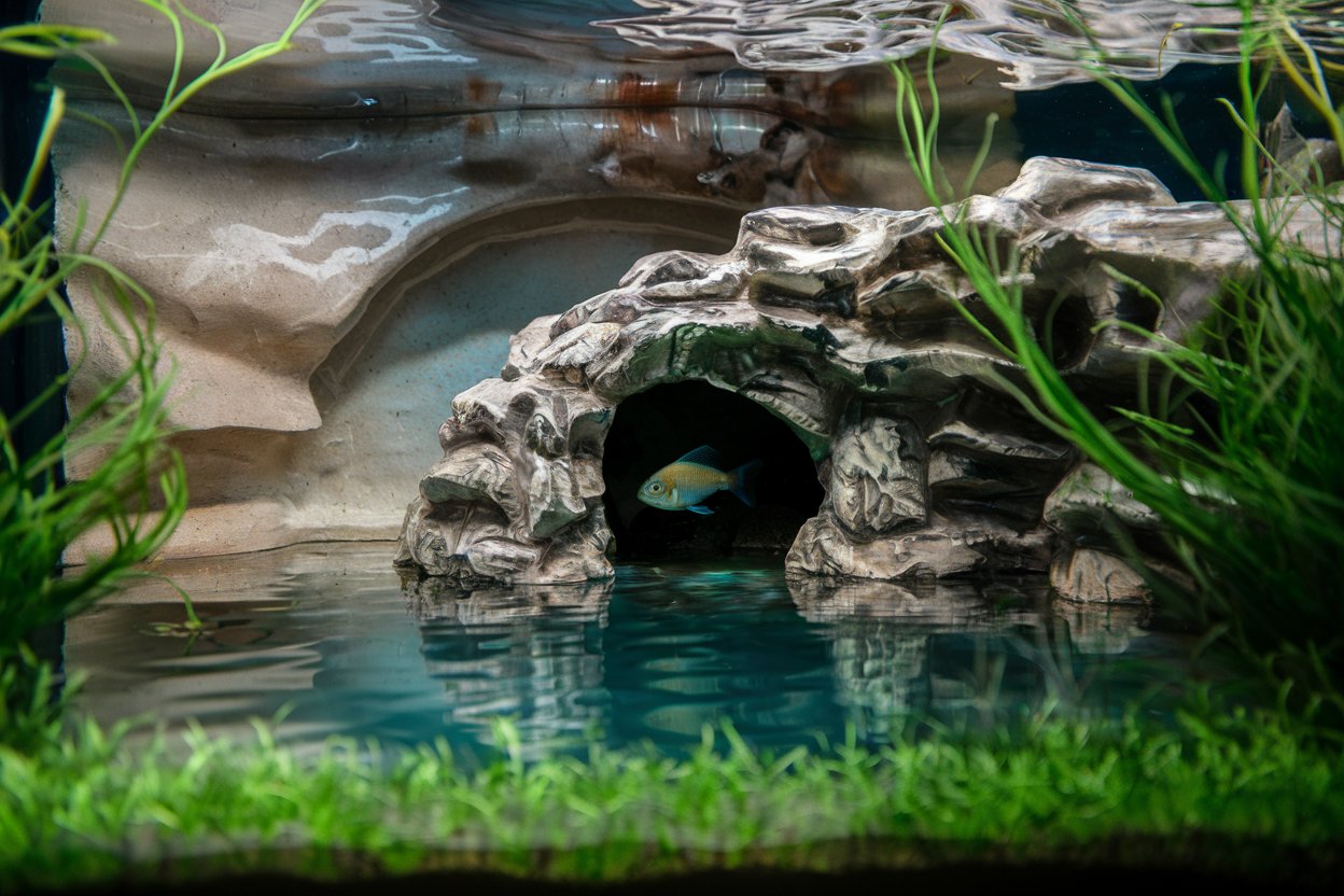 Versteckmöglichkeiten im Aquarium: Rückzugsorte für scheue Fische
