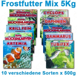 10 Frostfuttersorten im praktischen Mix