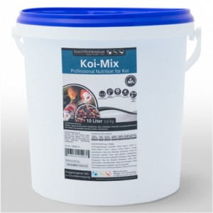 Koifutter Mix 6 mm Körnung Pellets